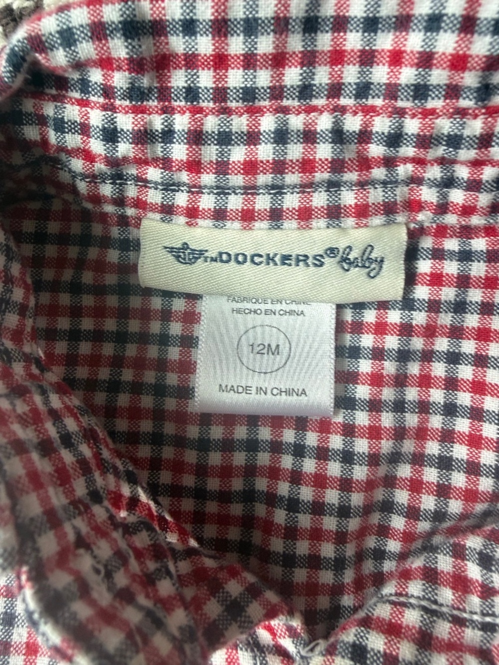 Dockers baby button down